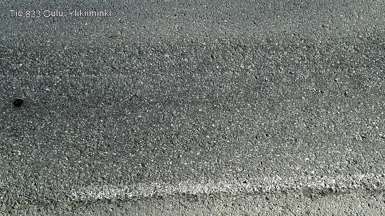 Weather Camera Image Väg  833 Oulu, Vesala, Oulu, Pohjois-Pohjanmaa