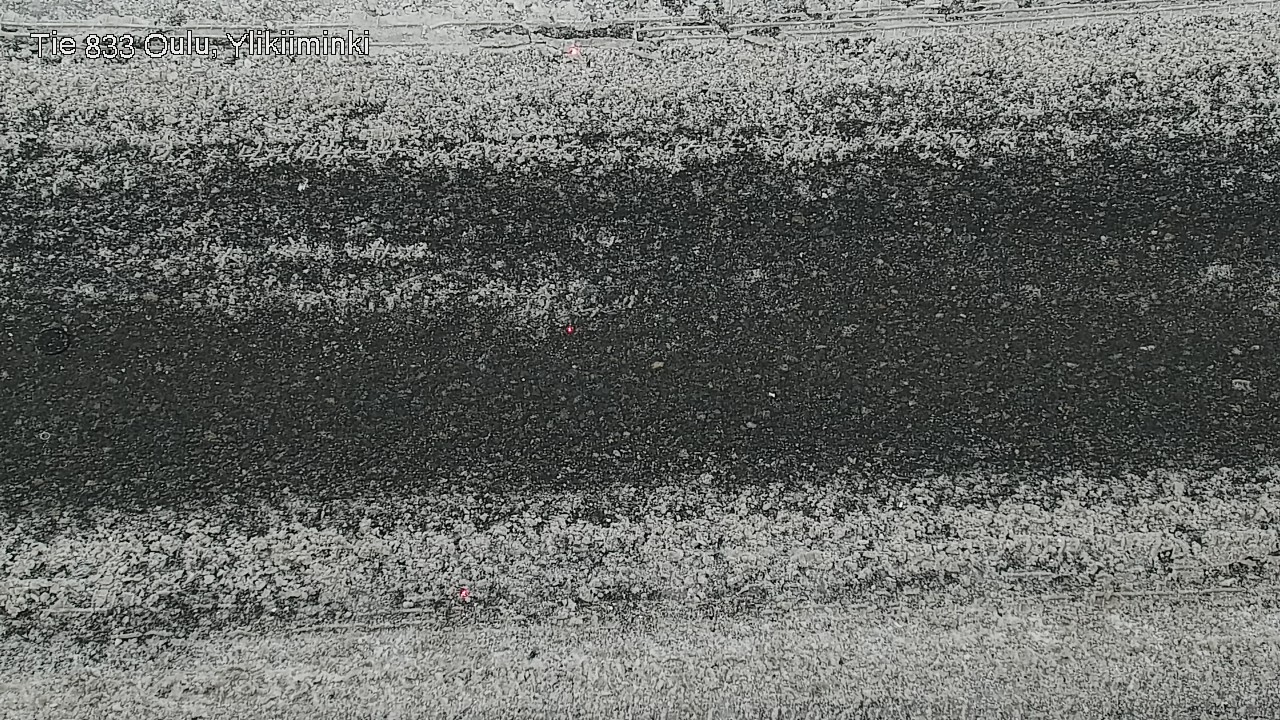 Weather Camera Image Väg  833 Oulu, Vesala, Oulu, Pohjois-Pohjanmaa