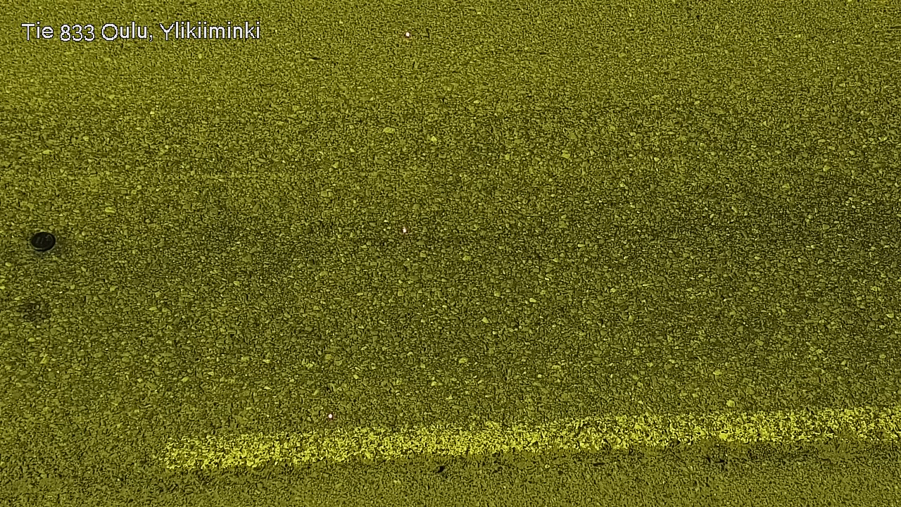Weather Camera Image Väg  833 Oulu, Vesala, Oulu, Pohjois-Pohjanmaa