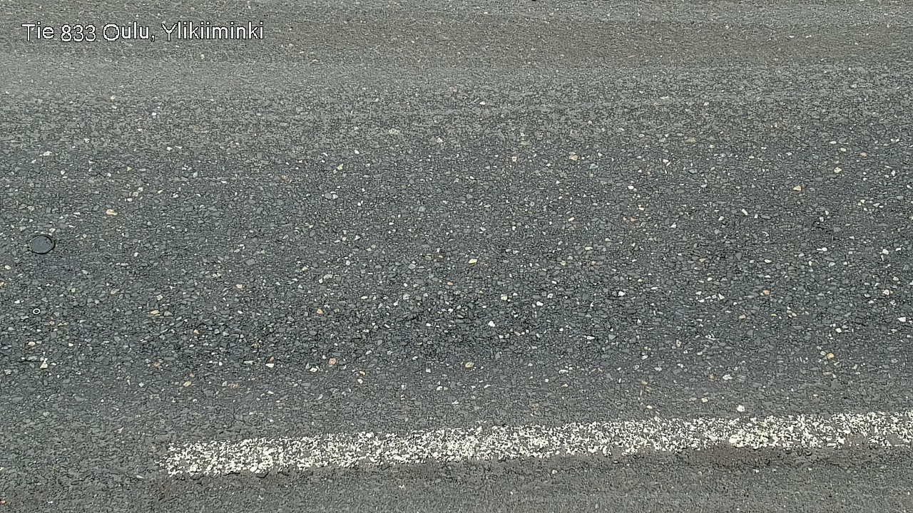 Weather Camera Image Väg  833 Oulu, Vesala, Oulu, Pohjois-Pohjanmaa