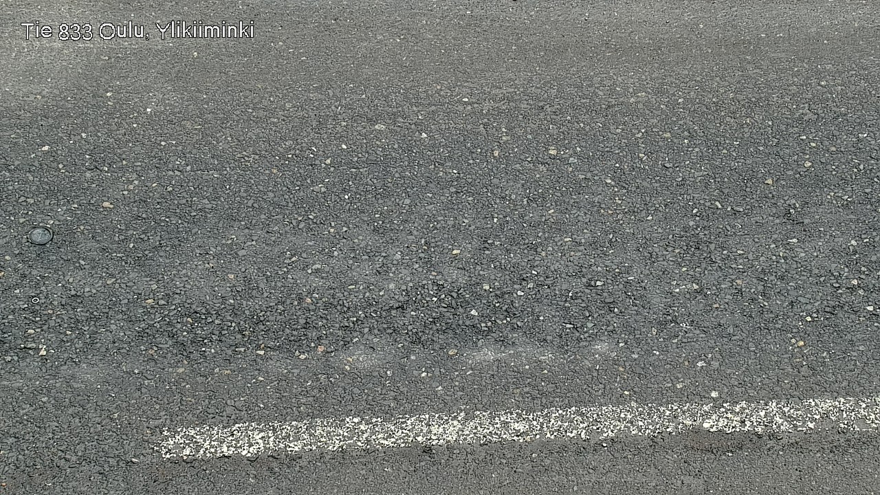 Weather Camera Image Road  833 Oulu, Vesala, Oulu, Pohjois-Pohjanmaa