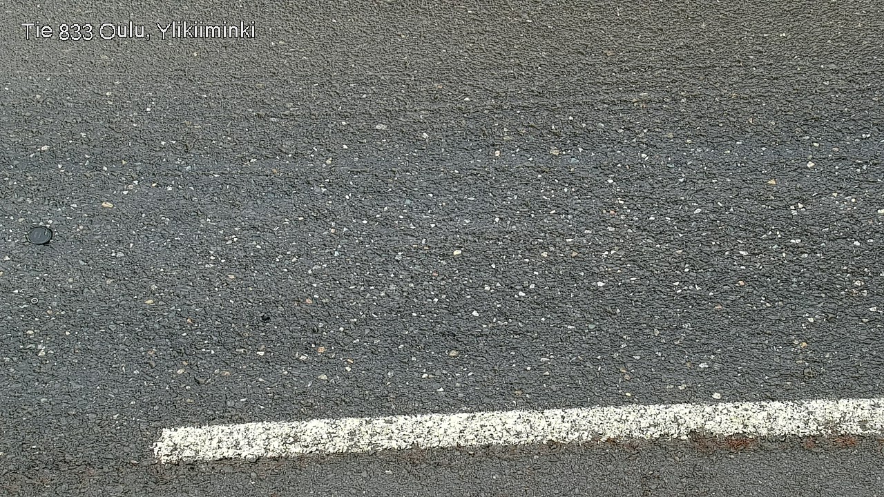 Weather Camera Image Väg  833 Oulu, Vesala, Oulu, Pohjois-Pohjanmaa