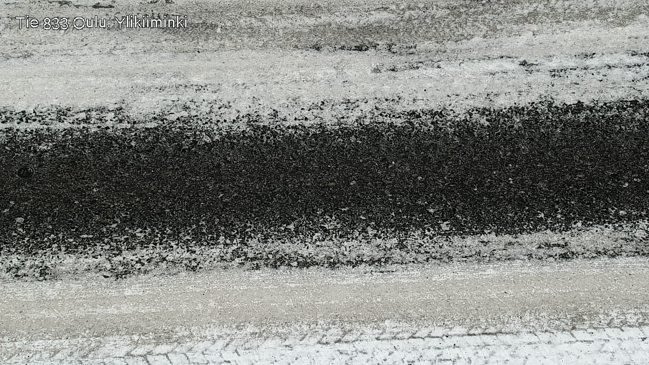 Weather Camera Image Road  833 Oulu, Vesala, Oulu, Pohjois-Pohjanmaa