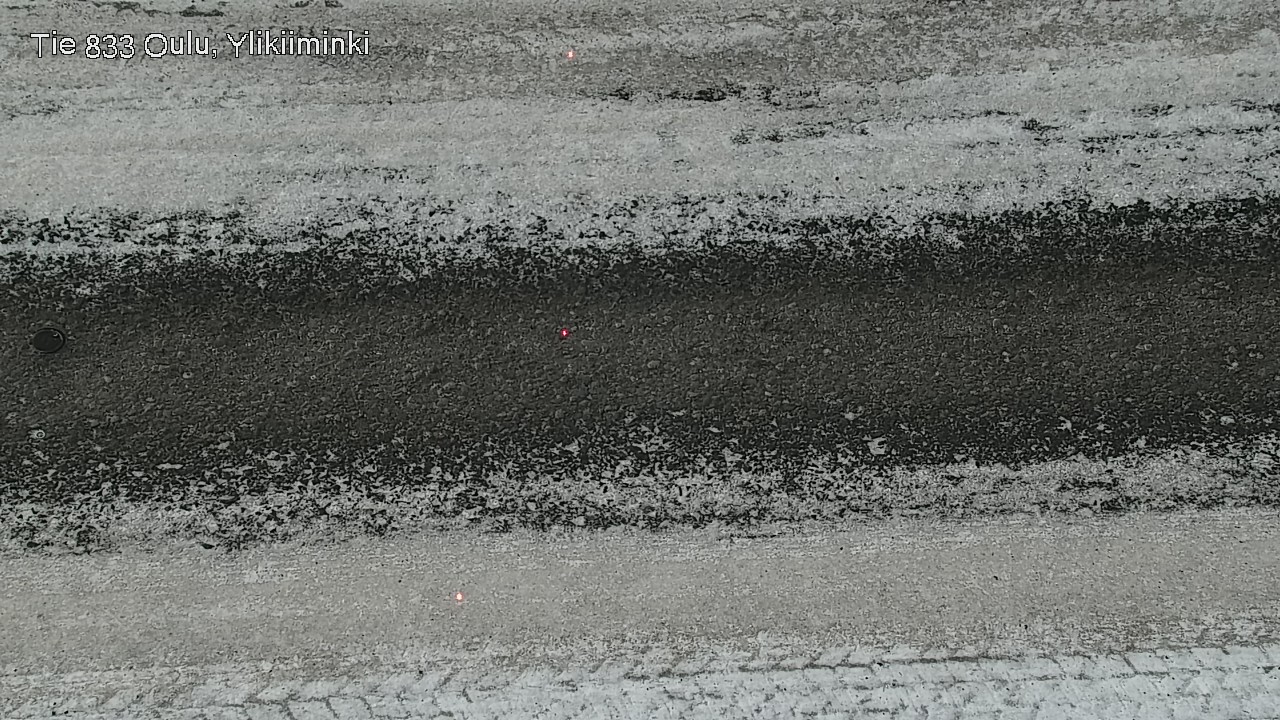 Weather Camera Image Road  833 Oulu, Vesala, Oulu, Pohjois-Pohjanmaa