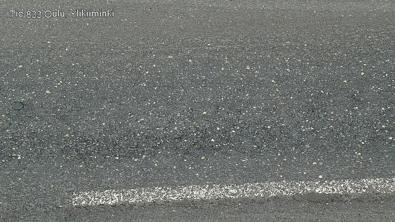 Weather Camera Image Väg  833 Oulu, Vesala, Oulu, Pohjois-Pohjanmaa