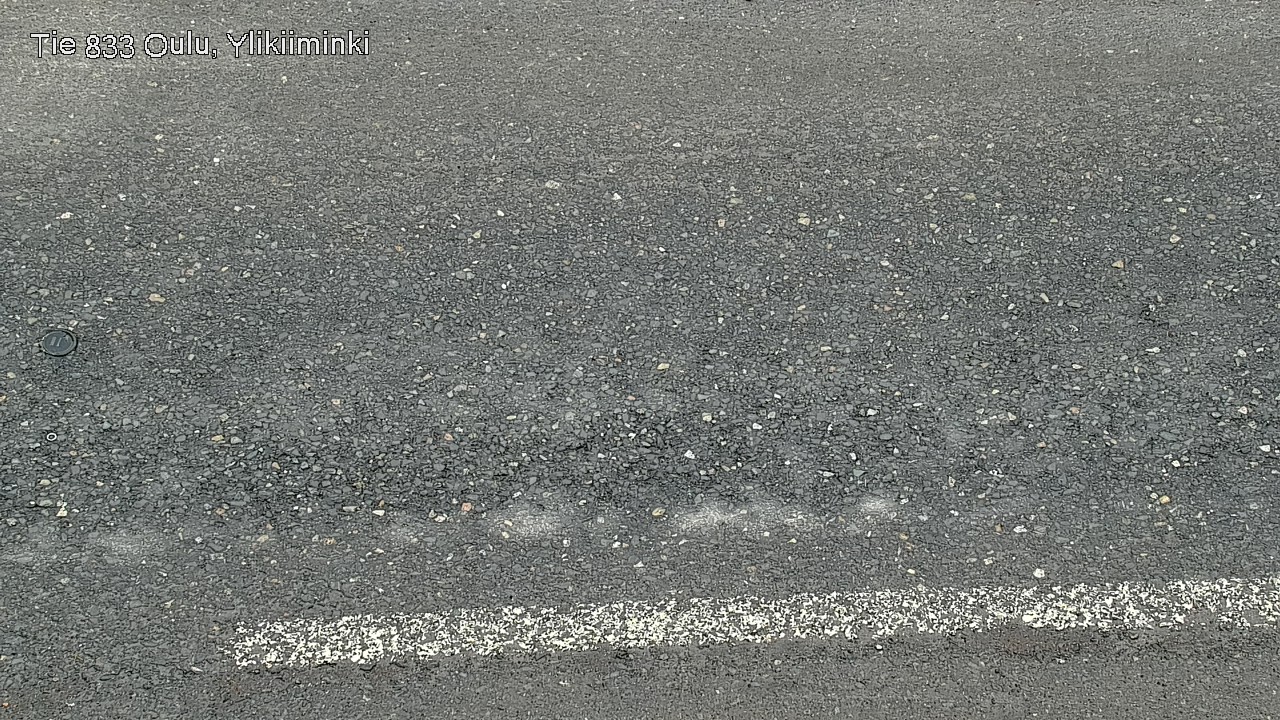 Weather Camera Image Road  833 Oulu, Vesala, Oulu, Pohjois-Pohjanmaa