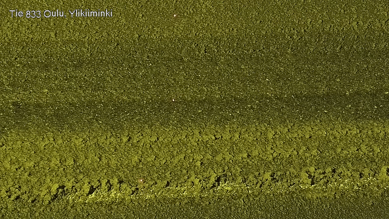 Weather Camera Image Väg  833 Oulu, Vesala, Oulu, Pohjois-Pohjanmaa