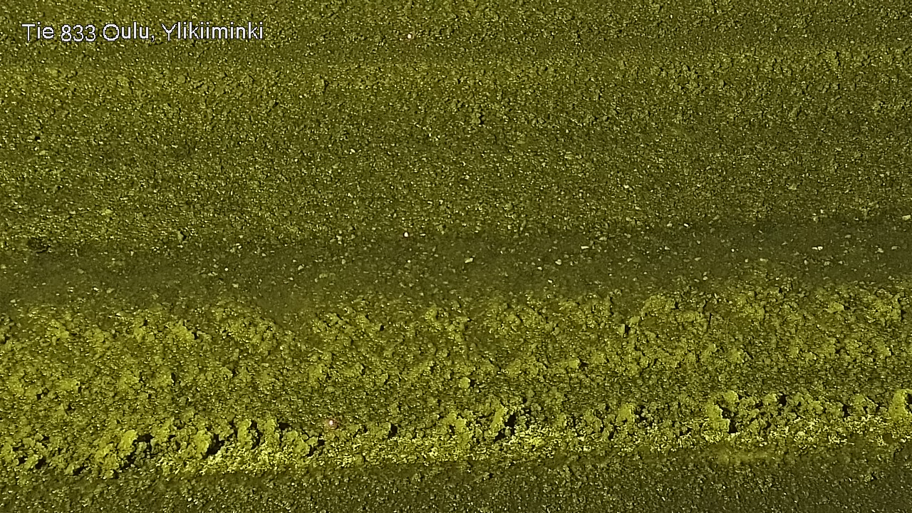 Weather Camera Image Väg  833 Oulu, Vesala, Oulu, Pohjois-Pohjanmaa