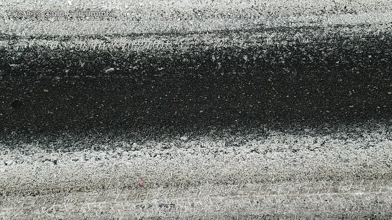 Weather Camera Image Väg  833 Oulu, Vesala, Oulu, Pohjois-Pohjanmaa