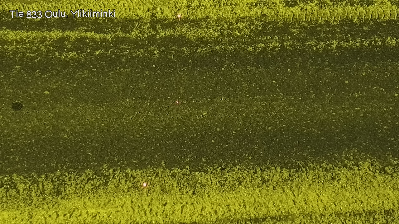 Weather Camera Image Väg  833 Oulu, Vesala, Oulu, Pohjois-Pohjanmaa