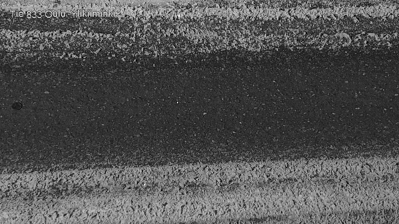 Weather Camera Image Väg  833 Oulu, Vesala, Oulu, Pohjois-Pohjanmaa