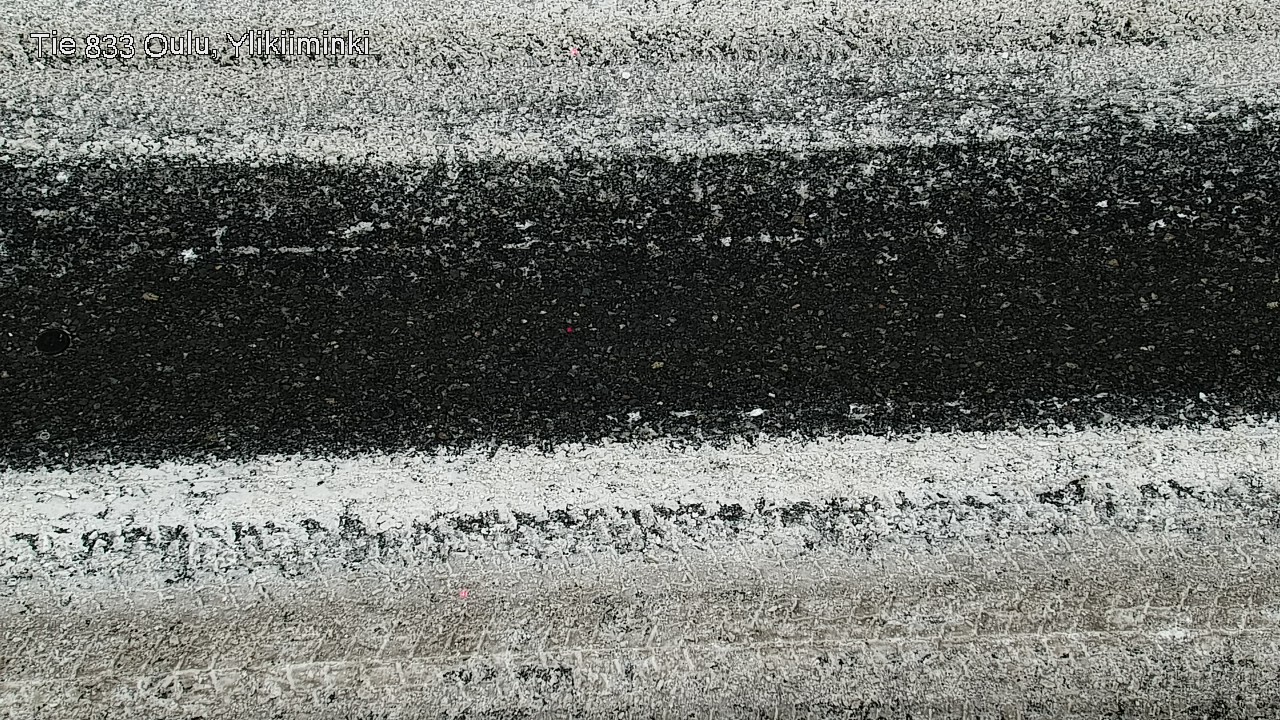 Weather Camera Image Väg  833 Oulu, Vesala, Oulu, Pohjois-Pohjanmaa