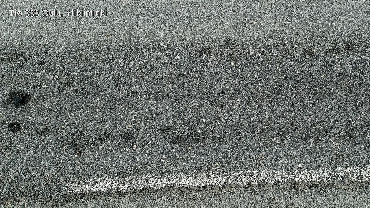 Weather Camera Image Väg  833 Oulu, Vesala, Oulu, Pohjois-Pohjanmaa