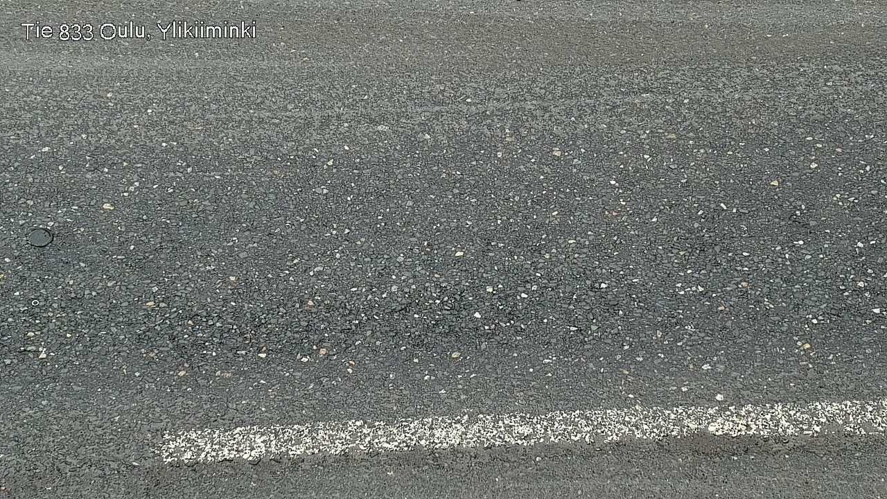 Weather Camera Image Väg  833 Oulu, Vesala, Oulu, Pohjois-Pohjanmaa