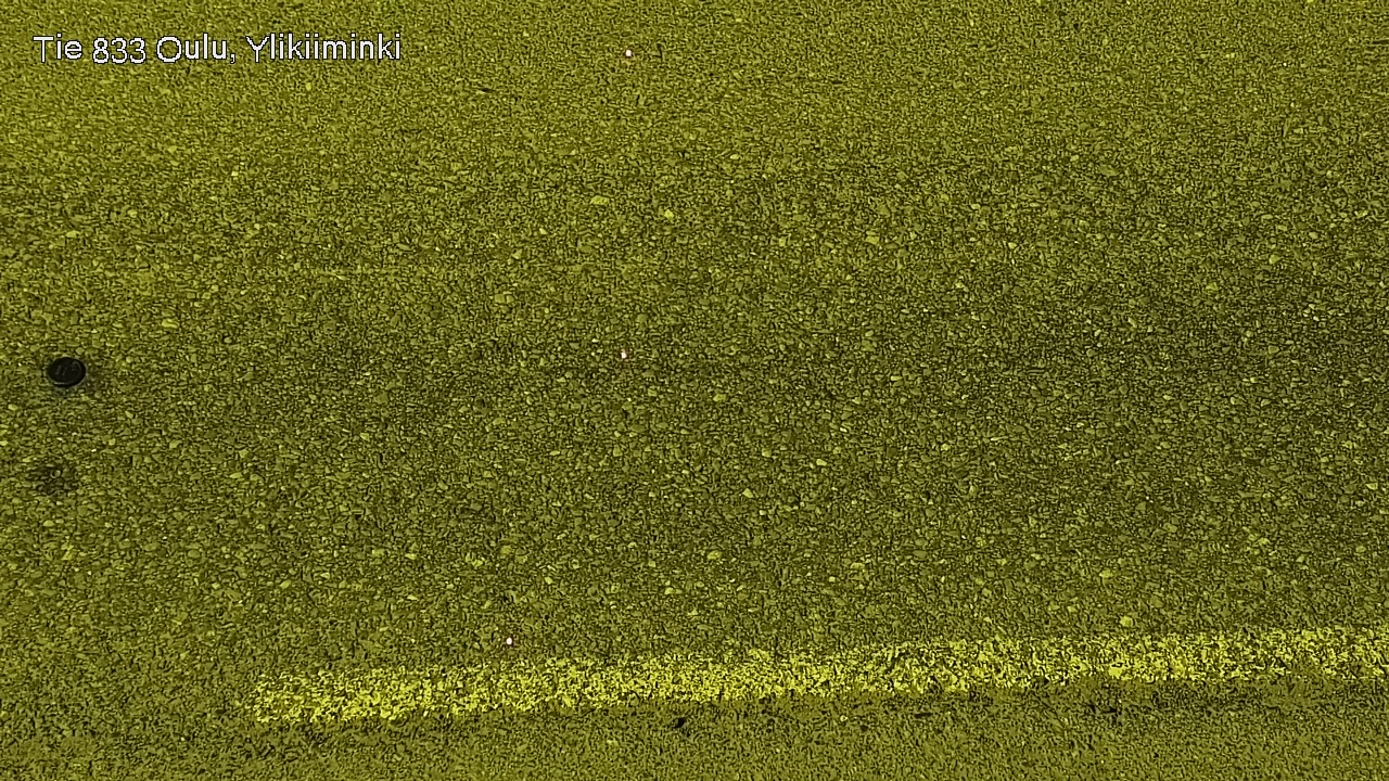 Weather Camera Image Väg  833 Oulu, Vesala, Oulu, Pohjois-Pohjanmaa