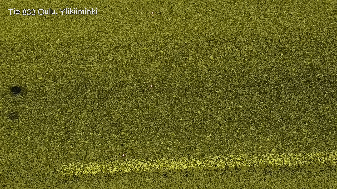 Weather Camera Image Väg  833 Oulu, Vesala, Oulu, Pohjois-Pohjanmaa