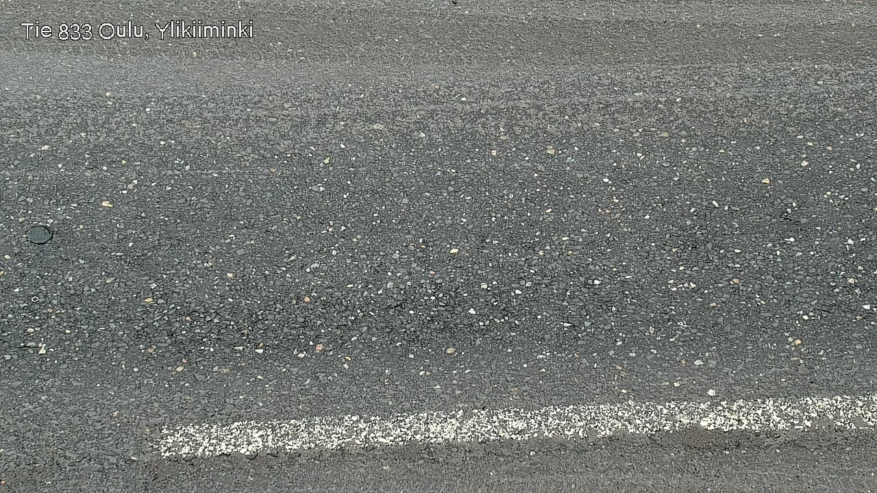 Weather Camera Image Väg  833 Oulu, Vesala, Oulu, Pohjois-Pohjanmaa