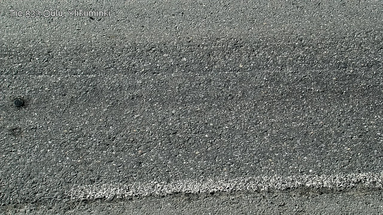 Weather Camera Image Väg  833 Oulu, Vesala, Oulu, Pohjois-Pohjanmaa