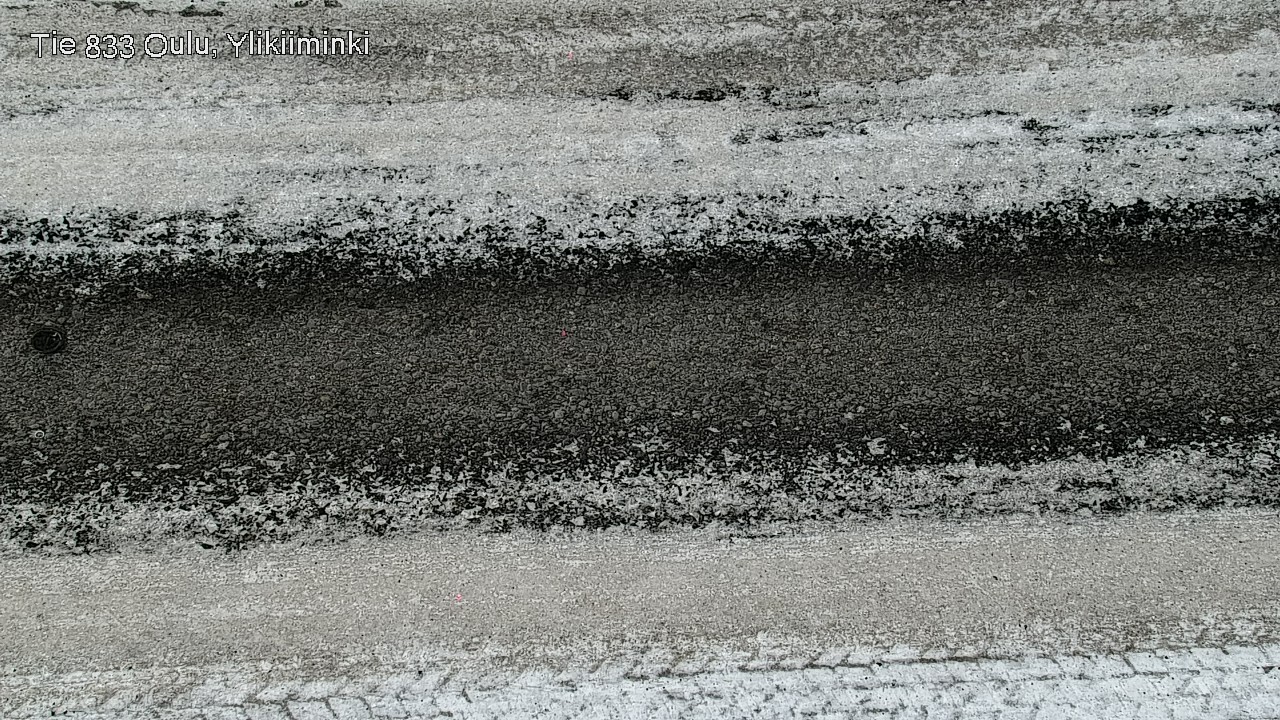 Weather Camera Image Väg  833 Oulu, Vesala, Oulu, Pohjois-Pohjanmaa