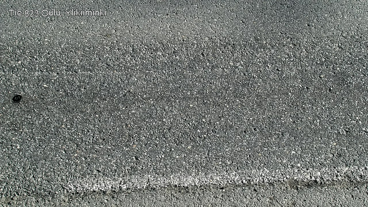 Weather Camera Image Väg  833 Oulu, Vesala, Oulu, Pohjois-Pohjanmaa
