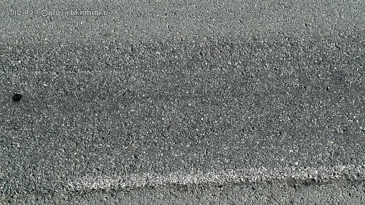 Weather Camera Image Väg  833 Oulu, Vesala, Oulu, Pohjois-Pohjanmaa