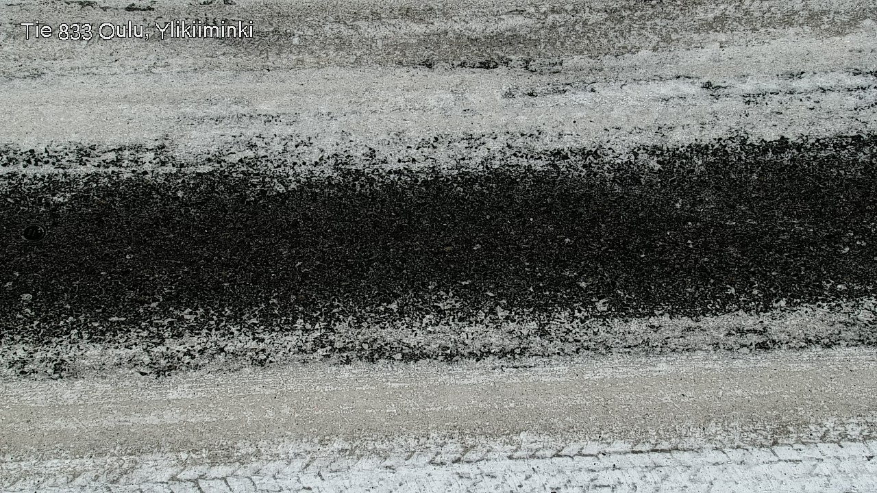 Weather Camera Image Road  833 Oulu, Vesala, Oulu, Pohjois-Pohjanmaa