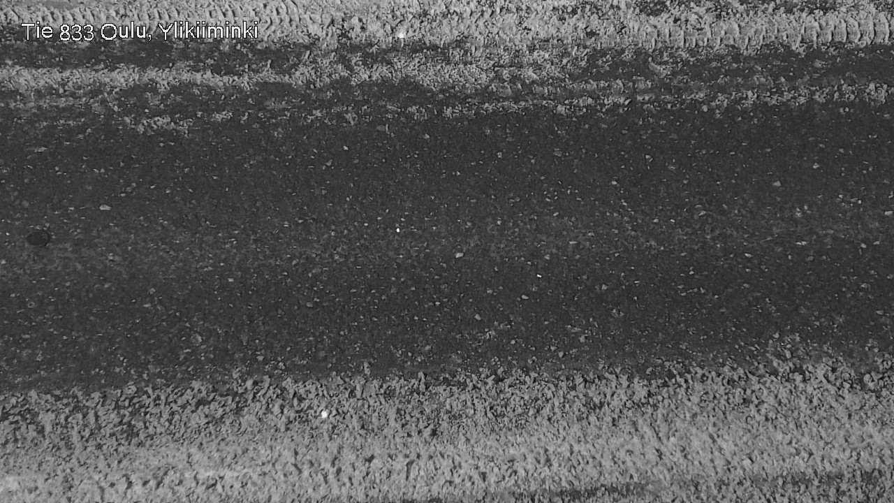 Weather Camera Image Väg  833 Oulu, Vesala, Oulu, Pohjois-Pohjanmaa
