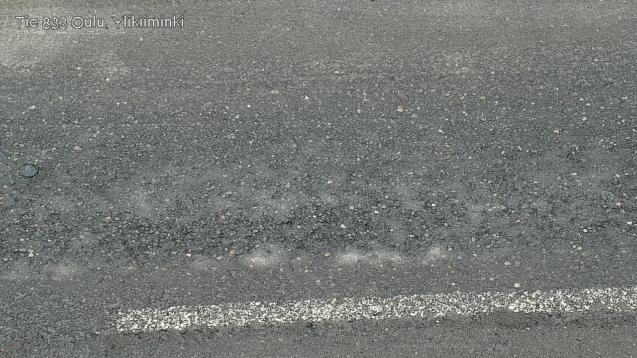 Weather Camera Image Väg  833 Oulu, Vesala, Oulu, Pohjois-Pohjanmaa