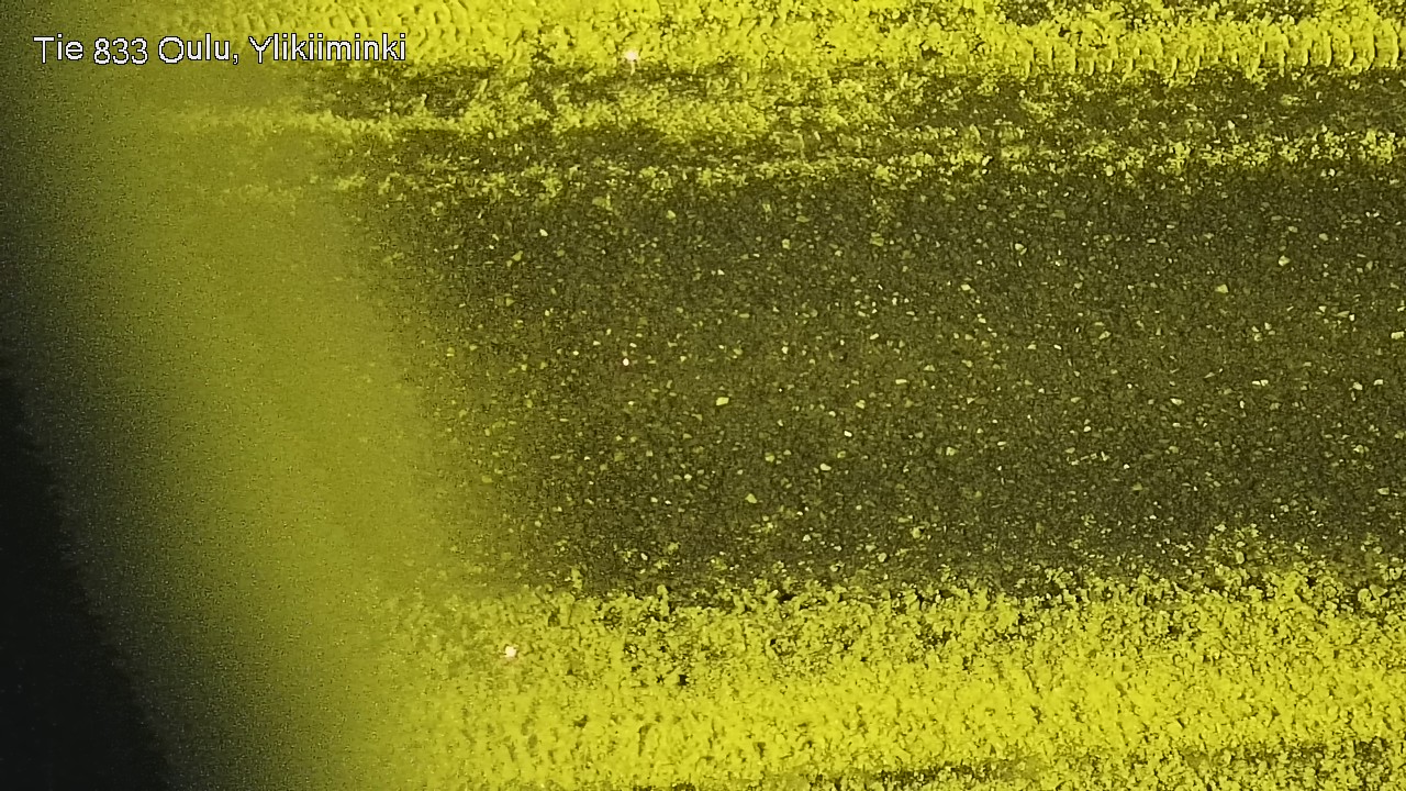 Weather Camera Image Väg  833 Oulu, Vesala, Oulu, Pohjois-Pohjanmaa
