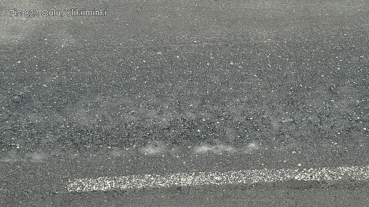 Weather Camera Image Väg  833 Oulu, Vesala, Oulu, Pohjois-Pohjanmaa