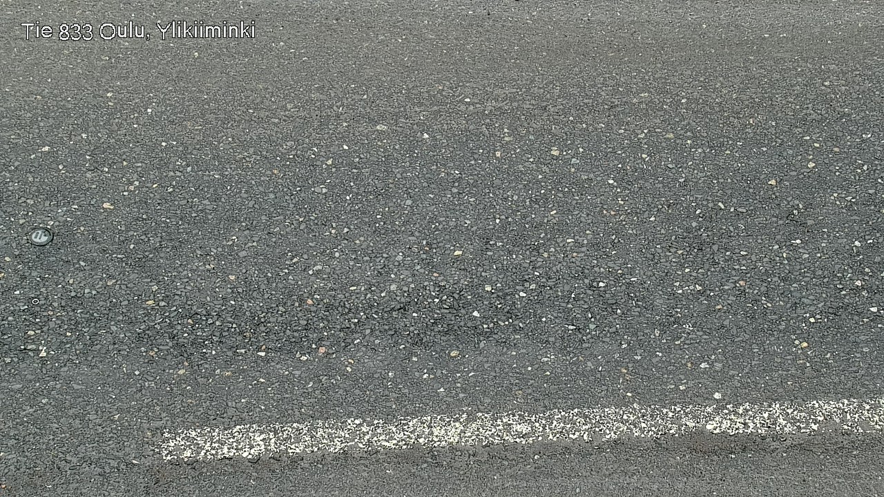 Weather Camera Image Väg  833 Oulu, Vesala, Oulu, Pohjois-Pohjanmaa