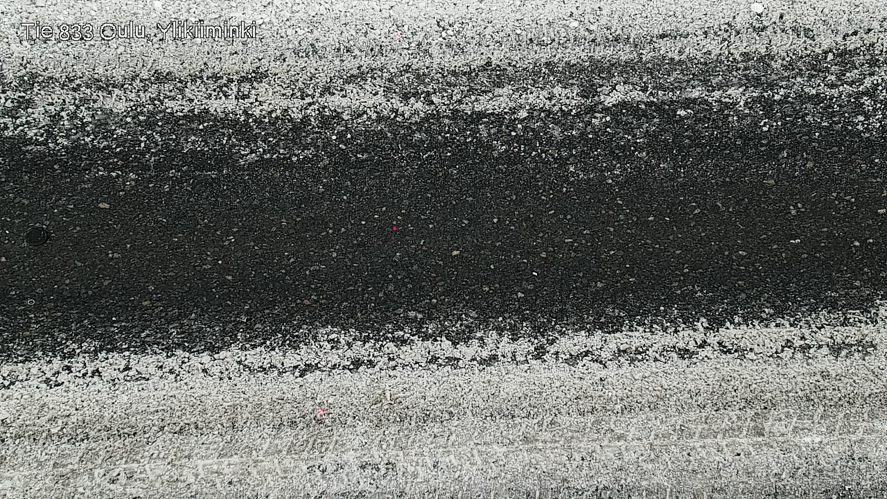 Weather Camera Image Väg  833 Oulu, Vesala, Oulu, Pohjois-Pohjanmaa