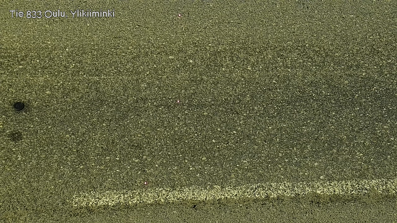 Weather Camera Image Väg  833 Oulu, Vesala, Oulu, Pohjois-Pohjanmaa