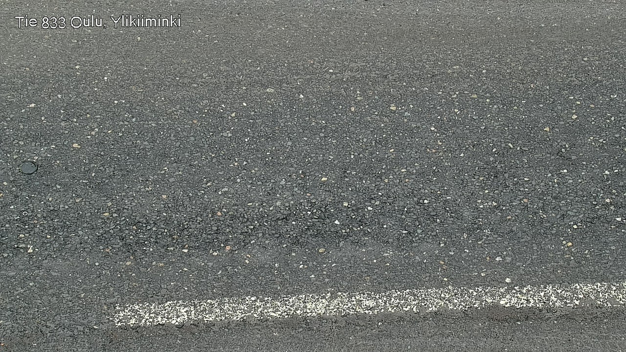 Weather Camera Image Väg  833 Oulu, Vesala, Oulu, Pohjois-Pohjanmaa