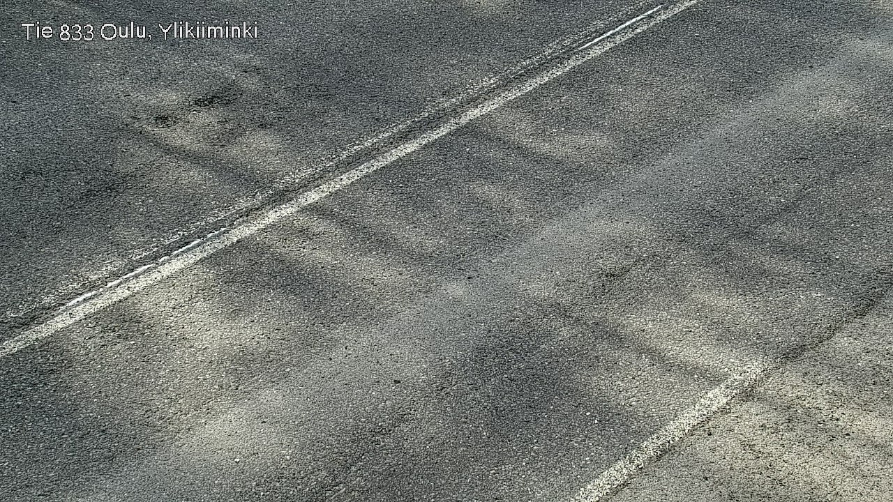Weather Camera Image Väg  833 Oulu, Vesala, Oulu, Pohjois-Pohjanmaa
