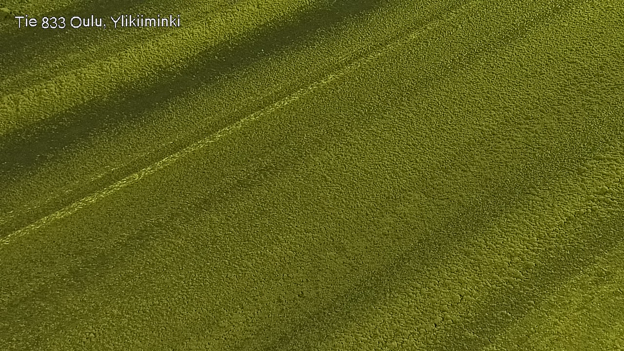 Weather Camera Image Road  833 Oulu, Vesala, Oulu, Pohjois-Pohjanmaa