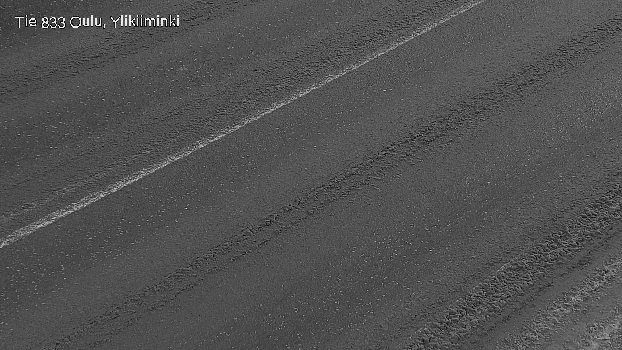 Weather Camera Image Road  833 Oulu, Vesala, Oulu, Pohjois-Pohjanmaa