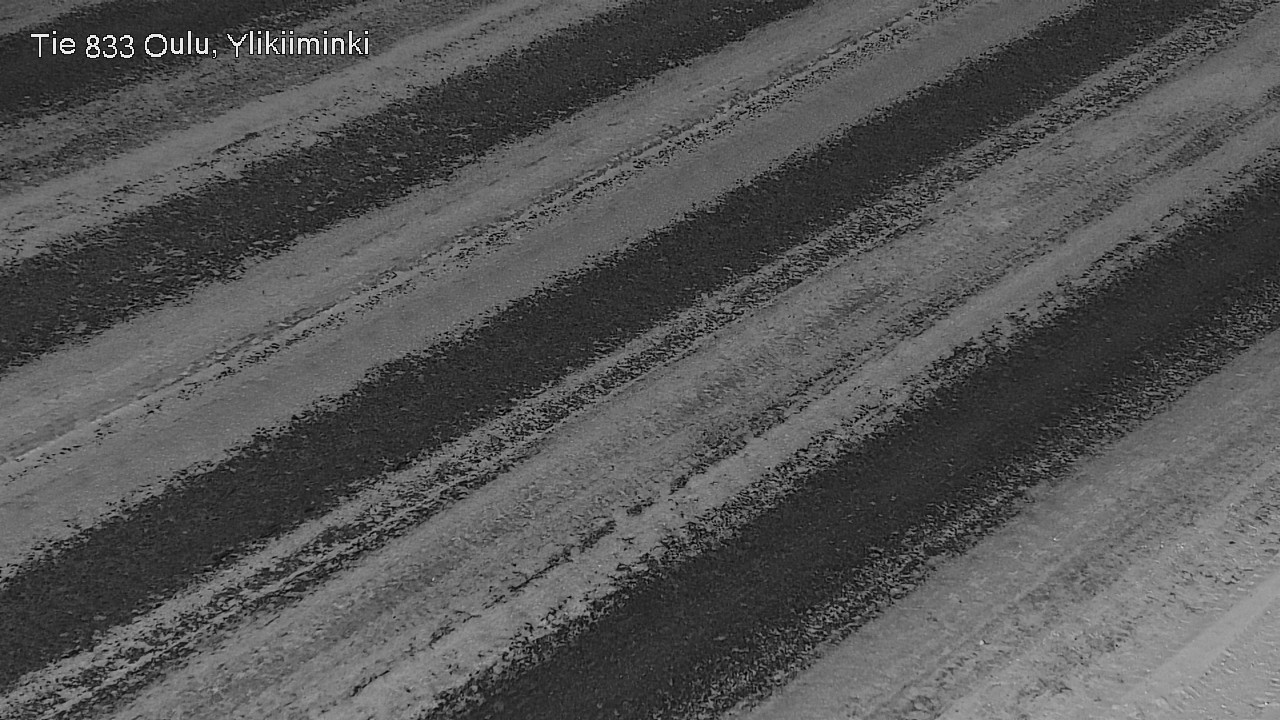 Weather Camera Image Road  833 Oulu, Vesala, Oulu, Pohjois-Pohjanmaa