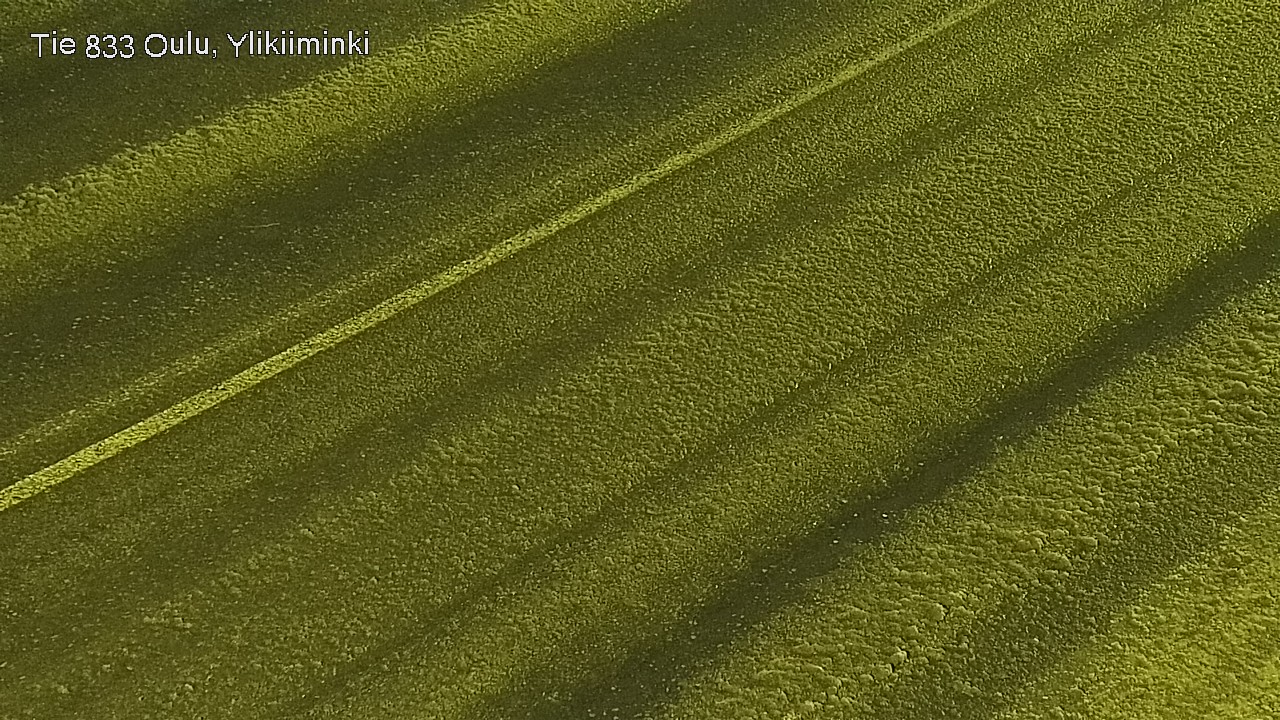 Weather Camera Image Road  833 Oulu, Vesala, Oulu, Pohjois-Pohjanmaa