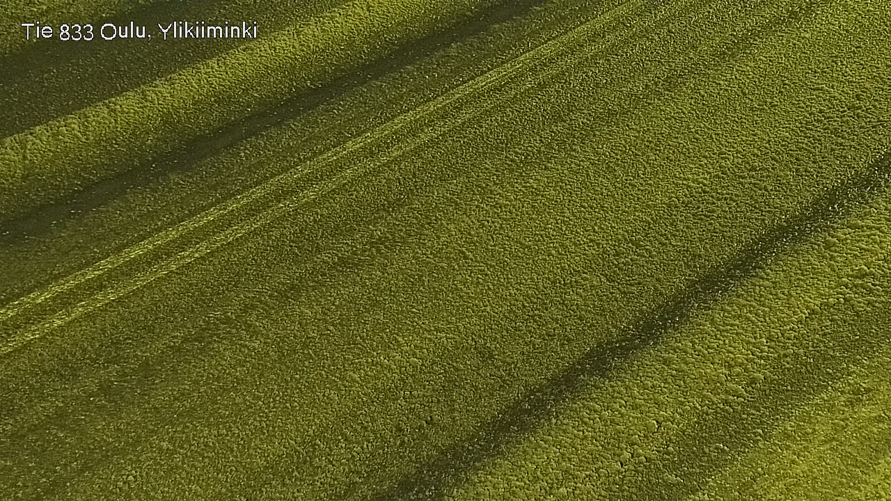 Weather Camera Image Road  833 Oulu, Vesala, Oulu, Pohjois-Pohjanmaa