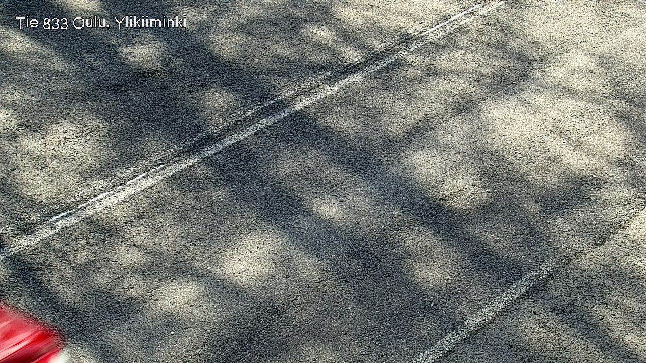 Weather Camera Image Väg  833 Oulu, Vesala, Oulu, Pohjois-Pohjanmaa