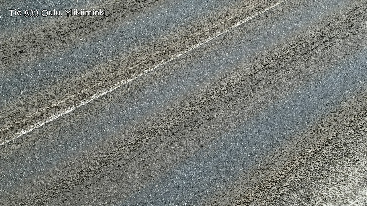 Weather Camera Image Road  833 Oulu, Vesala, Oulu, Pohjois-Pohjanmaa
