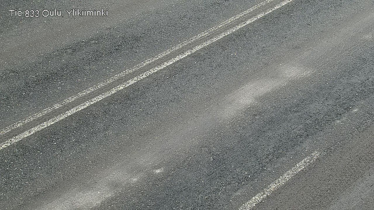 Weather Camera Image Väg  833 Oulu, Vesala, Oulu, Pohjois-Pohjanmaa