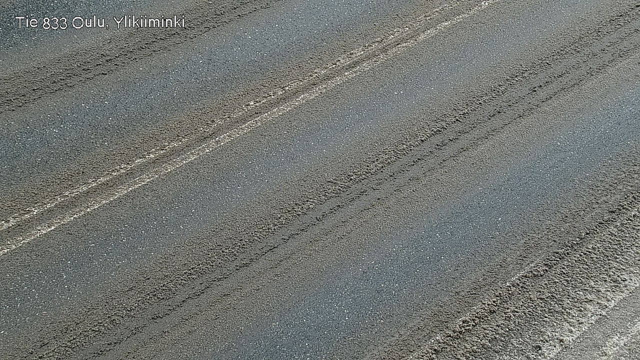 Weather Camera Image Road  833 Oulu, Vesala, Oulu, Pohjois-Pohjanmaa