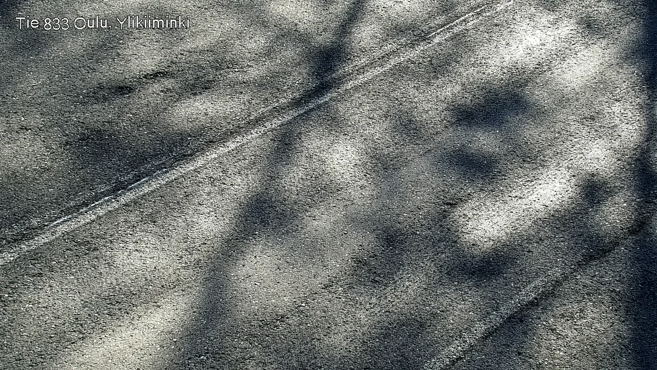 Weather Camera Image Väg  833 Oulu, Vesala, Oulu, Pohjois-Pohjanmaa