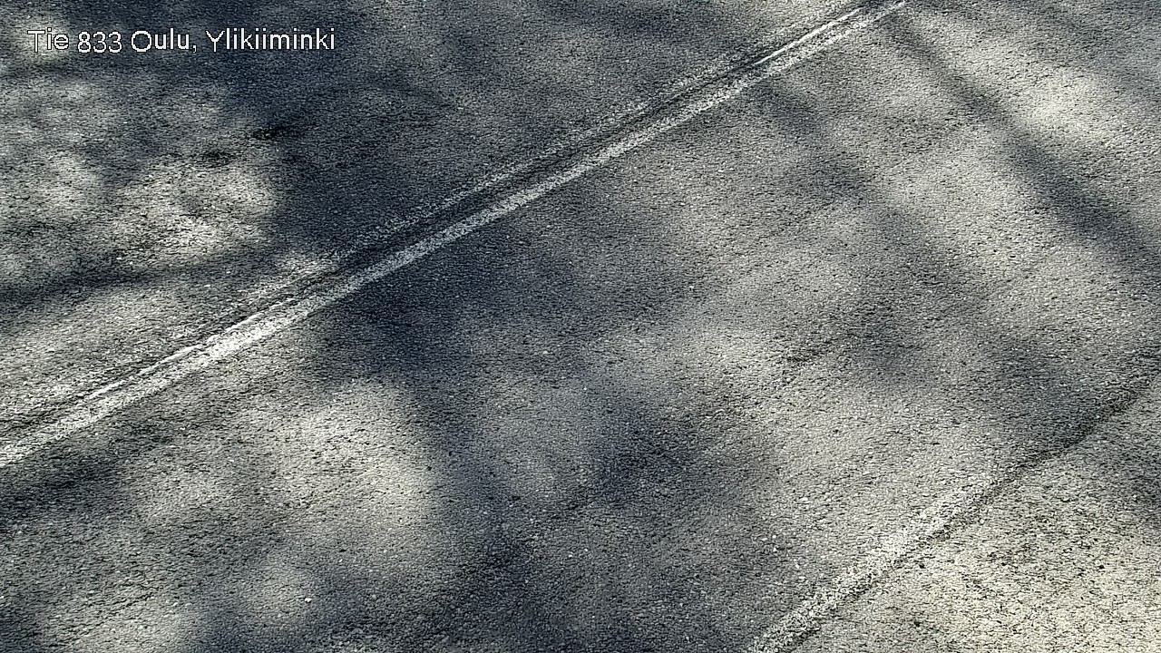 Weather Camera Image Väg  833 Oulu, Vesala, Oulu, Pohjois-Pohjanmaa