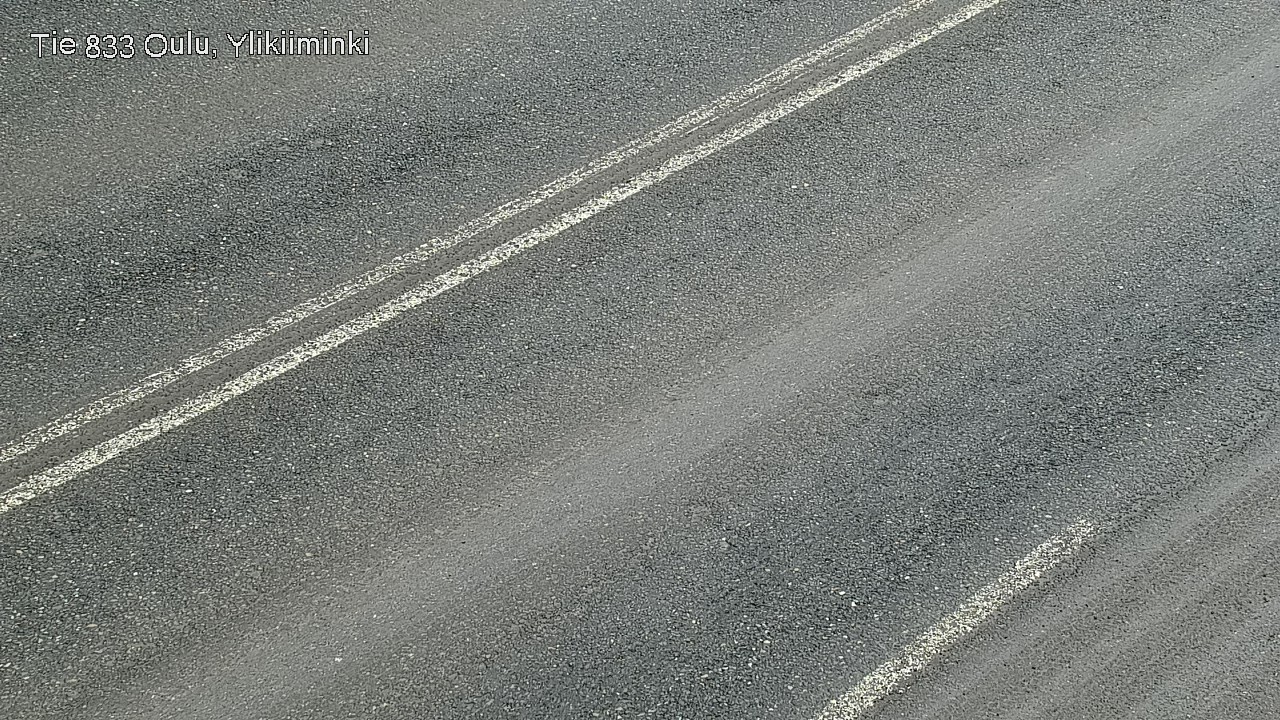 Weather Camera Image Road  833 Oulu, Vesala, Oulu, Pohjois-Pohjanmaa