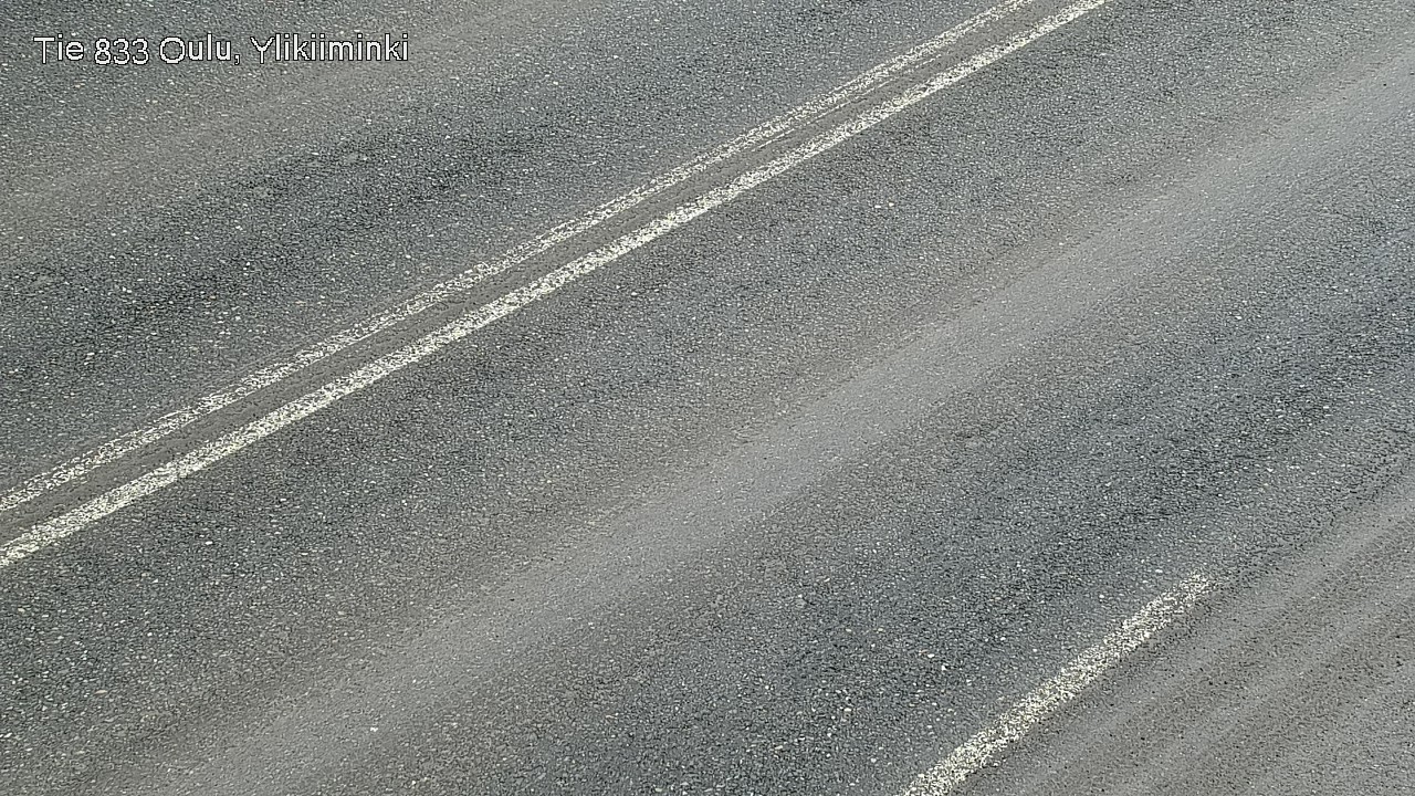 Weather Camera Image Road  833 Oulu, Vesala, Oulu, Pohjois-Pohjanmaa