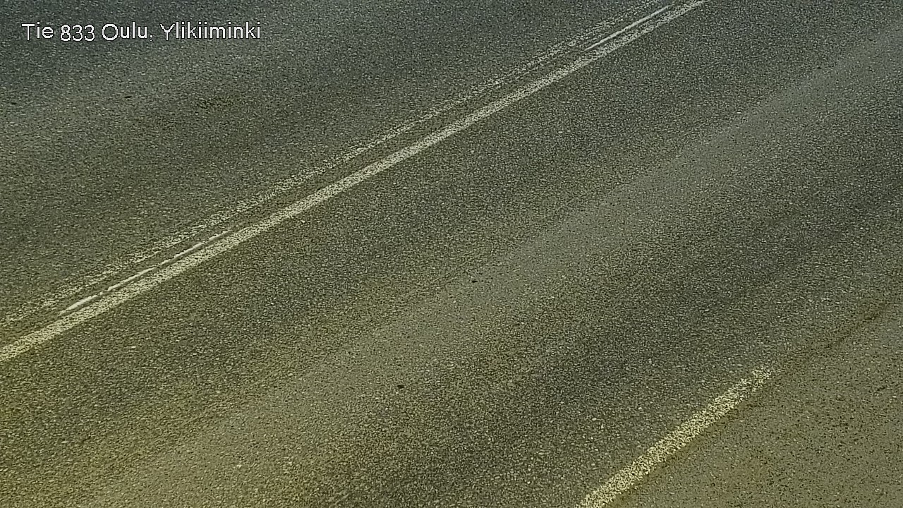 Weather Camera Image Väg  833 Oulu, Vesala, Oulu, Pohjois-Pohjanmaa