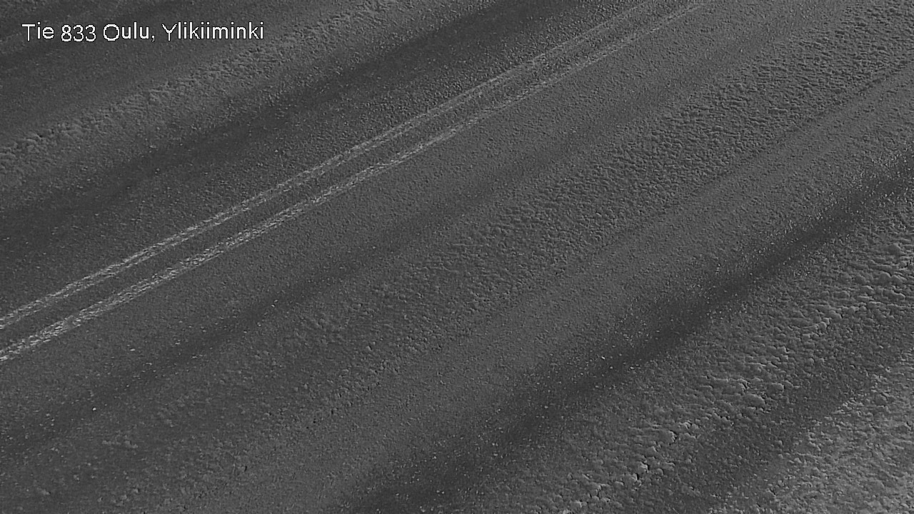 Weather Camera Image Road  833 Oulu, Vesala, Oulu, Pohjois-Pohjanmaa
